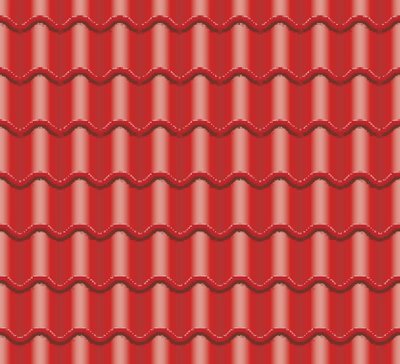 corrugated roof tile