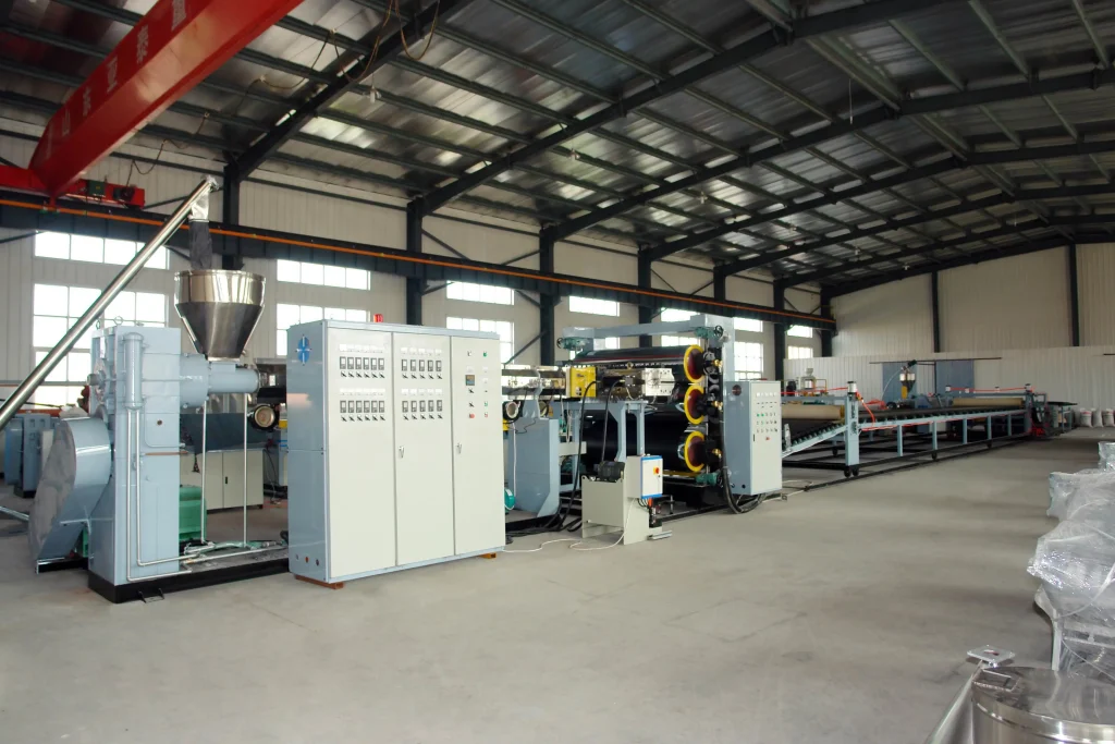 plastic board extrusion line